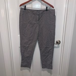 White House Black Market Crop Ankle Pants Size 14